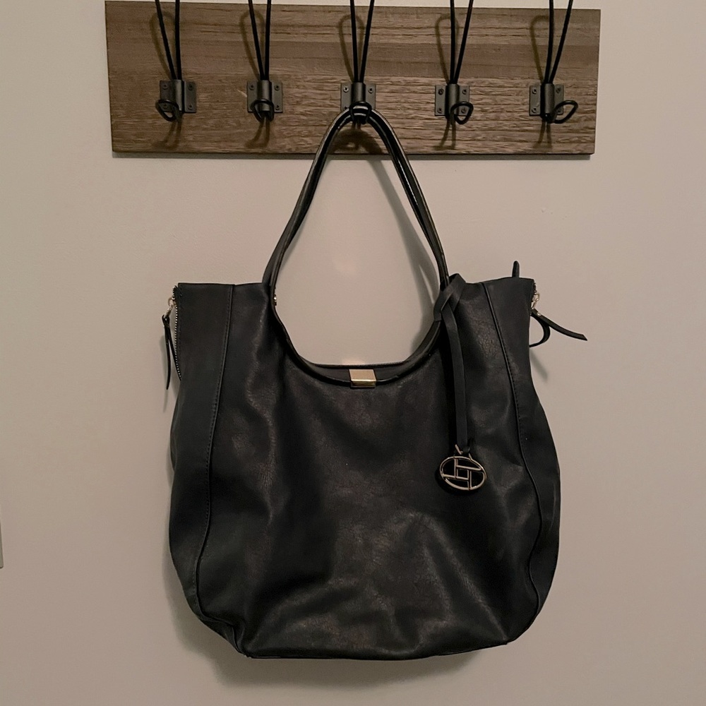 Navy purse